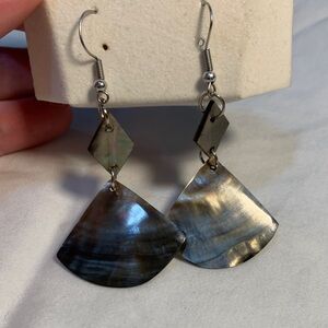 Elegant Shell Dangle Earrings